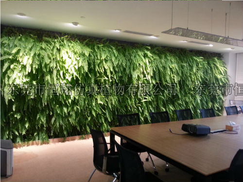室内生态仿真植物墙
