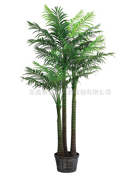 HX0101-小三杆仿真椰子树