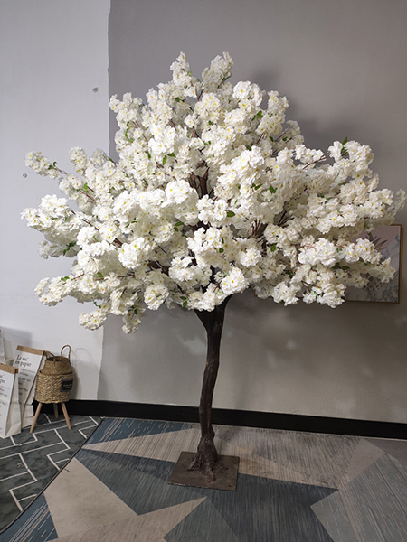 2.5米木杆白色樱花树