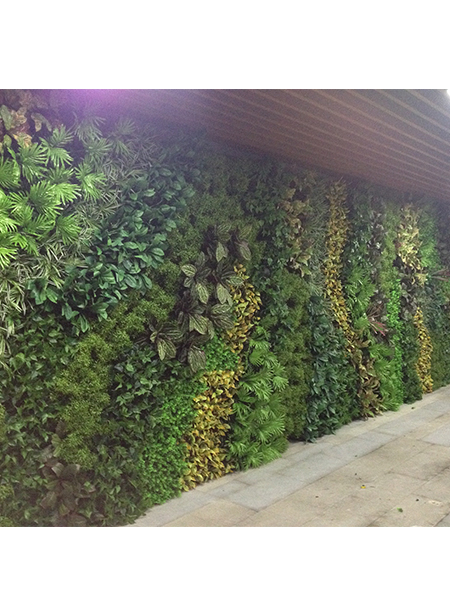 茂密满铺型仿真植物墙